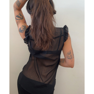 tulle top