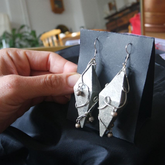 Costumized Erza Scarlet Earrings