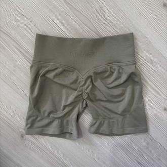Teveo V Shape Push Up Şort Haki