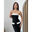 Mielle Cep Detaylı Straplez Elbise ✨
