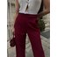 Bel Detaylı Düz Kesim Pantolon ✨