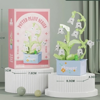 Potted Plant Series - Lego Puzzle Çiçek Seti (116 parça)