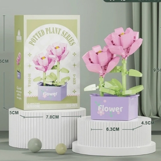 Potted Plant Series - Lego Puzzle Çiçek Seti (165 parça)