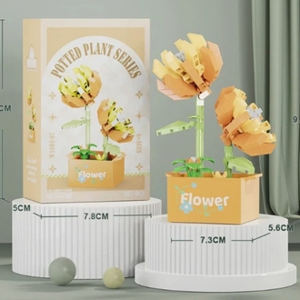 Potted Plant Series - Lego Puzzle Çiçek Seti(197 parça)