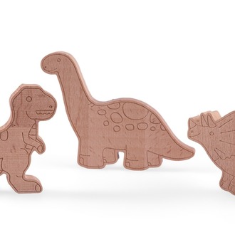 Dinozorlar Ahşap Boyama Kiti