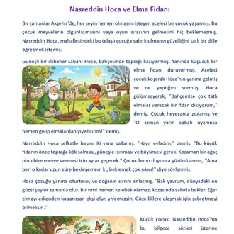 NASREDDİN HOCA İLE İYİ BİR İNSAN OLUYORUM - HİKAYE SETİ (TYMM UYUMLU) ***YENİ***