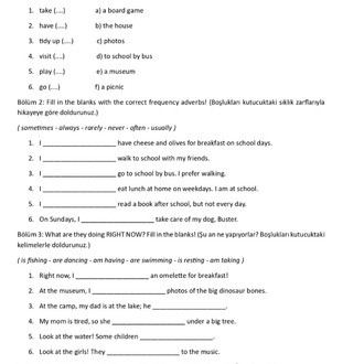 SHORT STORIES & EXERCISES