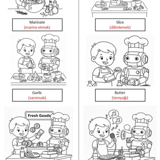 WORD TANK 5th GRADE COLORING BOOK - MAARİF MODELİ KİTABIYLA %100 UYUMLU KELİMELER (PDF)