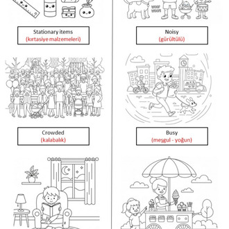 WORD GALLERY 6. SINIF KELİME BOYAMA KİTABI (PDF)