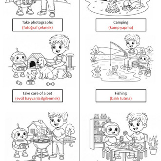 WORD TANK 5th GRADE COLORING BOOK - MAARİF MODELİ KİTABIYLA %100 UYUMLU KELİMELER (PDF)