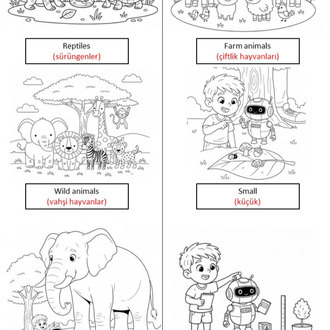 WORD TANK 5th GRADE COLORING BOOK - MAARİF MODELİ KİTABIYLA %100 UYUMLU KELİMELER (PDF)