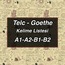 Goethe ve Telc Kelime Listeleri