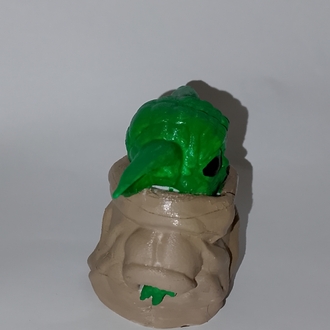 Yoda figür 3d