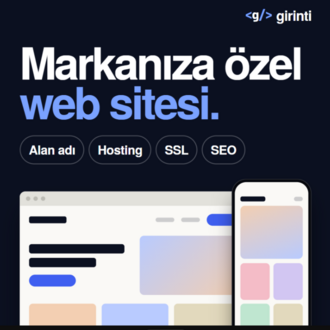 Web Sitesi — Başlangıç Paketi | Alan Adı, Hosting ve SSL Dahil