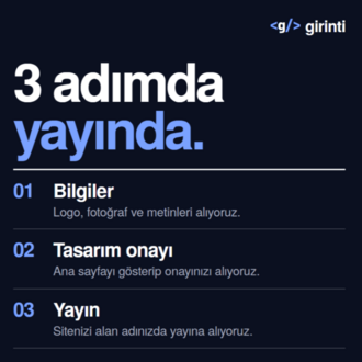 Web Sitesi — Başlangıç Paketi | Alan Adı, Hosting ve SSL Dahil