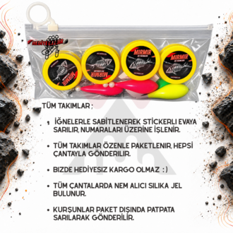 PMR1- PRO Kurşun Arkası Mırmır Takımı
