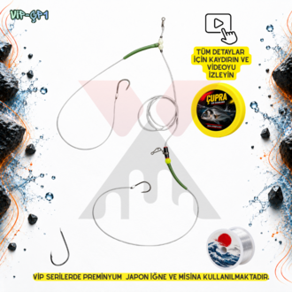 VÇP1-VİP Gezer+Sabit 2 İğneli Çupra Takımı