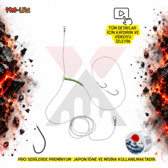 PLV2-PRO Gezer İğne (Canlı Yem) Levrek Takımı