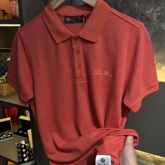 LORO PİANA POLO YAKA T-SHIRT (ithal kumaş)