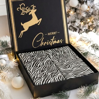 4'lü Boş Advent Calendar - Yılbaşı Temalı Konsept Hediye Kutusu - Sevgiliye Hediye (Boş Kutu)