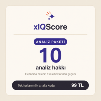 XIQScore 10 Analiz Kodu