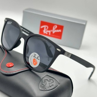 Rayban Ferrari Siyah İthal Unisex Gözlük G3260-VLL 