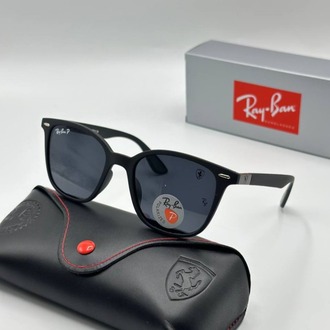 Rayban Ferrari Siyah İthal Unisex Gözlük G3260-VLL 