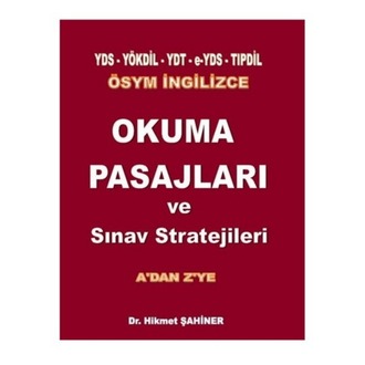 A'dan Z'ye ÖSYM İngilizce Seti (Gramer + Kelime + Okuma) (3 Kitap + 900 Sayfa PDF Çözüm) 