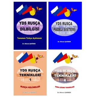 YDS RUSÇA PARAGRAF VE OKUMA FULLEME SETİ (12 KİTAP)