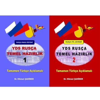 YDS Rusça Temel Hazırlık Seti (2 Kitap)