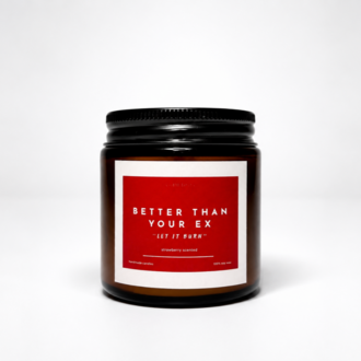 Better Than Your Ex | Strawberry Soy Candle