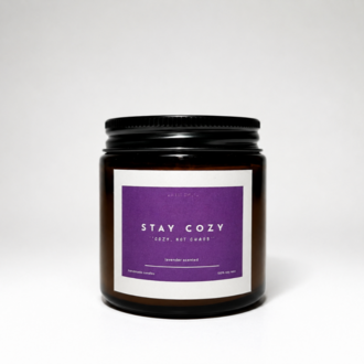 Stay Cozy | Lavender Soy Candle