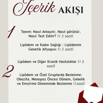 LİPÖDEM EĞİTİCİ EĞİTİMİ