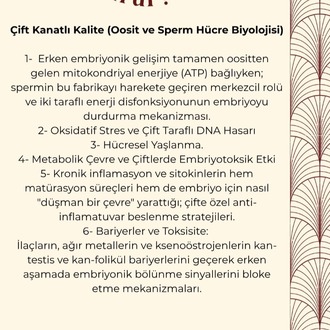 KADIN VE ERKEK İNFERTİLİTESİ