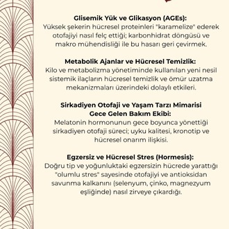 LONGEVITY SERİSİ -