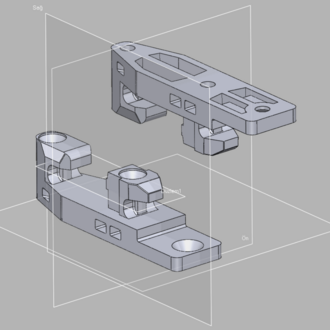 Nobilia mutfak dolap kapaklarının panel bağlantı aparatı,
