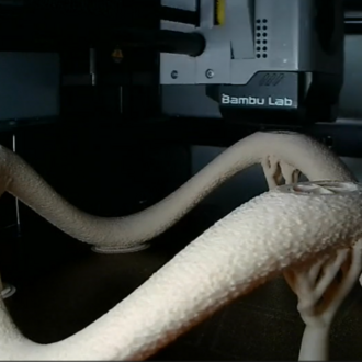 Ay desenli Küre 3d Baskı masa lambası