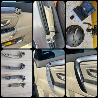 2010 model Renault Laguna III aracın ön kapı iç tutamağı