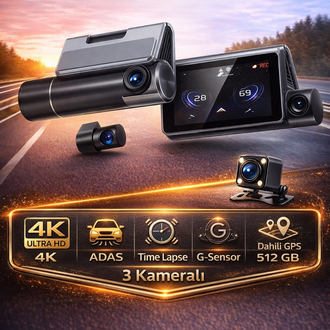 Cenova CN-Q7Pro 4K ARAÇ İÇİ KAMERA