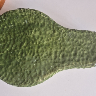 Dokulu Avokado Dipsos Tabağı | Sunum Tabağı | Cips Tabağı
