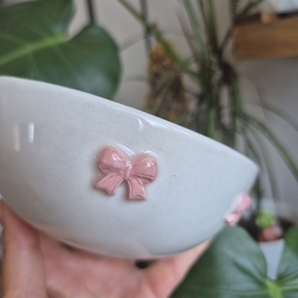 Pembe Kurdeleli Pinterest Kase