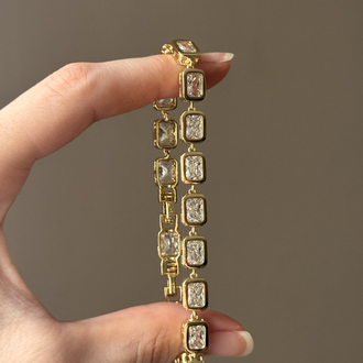 Taşlı bileklik / xuping (14kgoldrenk)