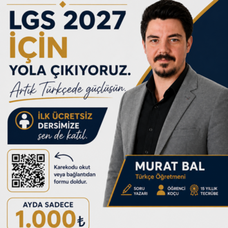 ÇEVRİM İÇİ ÖZEL DERS  1 SAATLİK PAKET