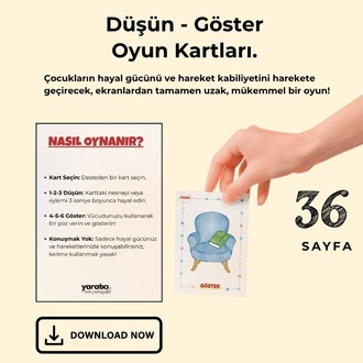Düşün - Göster Yaratıcı Hak Oyunu, 36 Sayfa PDF Döküman