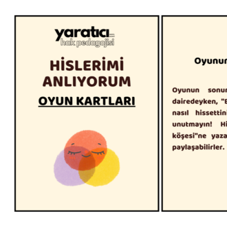 Hislerimi Anlıyorum Oyun Kartları Dijital PDF