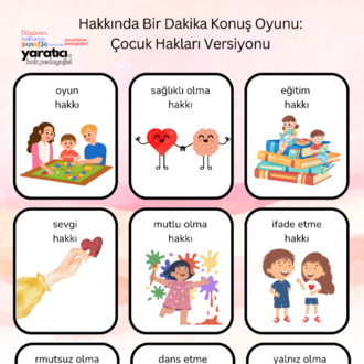 Çocuk Hakları Dijital Etkinlik Seti 21 Sayfa PDF