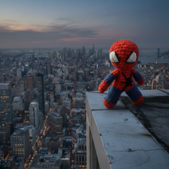 El Örgüsü Spider-Man Figürü - Tasarım Amigurumi Karakter Oyuncak & Hediye