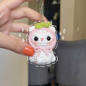 Small Cats Bag Charm / Anahtarlık