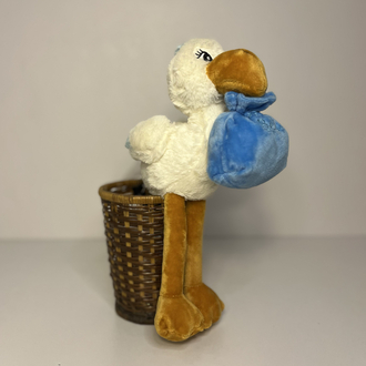 Hoşgeldin Erkek Bebek-30x15cm Kişiye Özel NFC’li Anı Hediye(Kalemlik Ürüne Dahil Değildir)