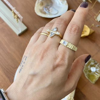 14K renginde bileklik ve yüzük modelleri